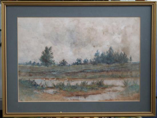 J. E. Mackintosh-Gow Farm scenes and view of a war memorial